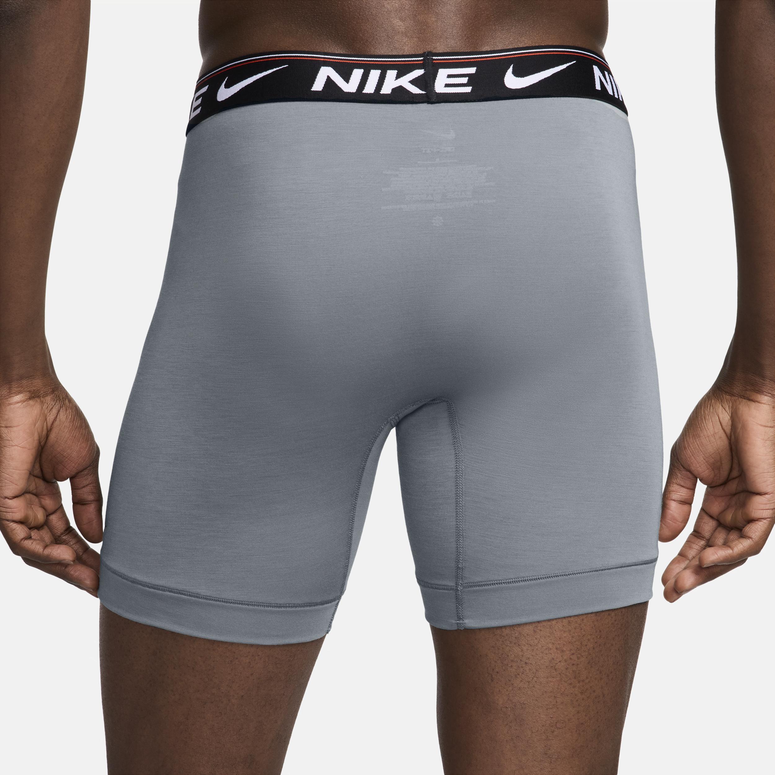 Nike Ultra Comfort Men's Dri-FIT Long Boxer Brief (3-Pack) Product Image