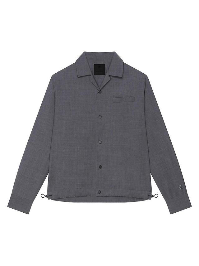 Mens Overshirt In Wool Product Image