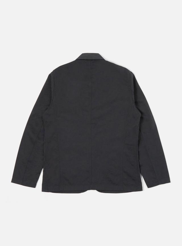 Universal Works Bakers Jacket in Black Twill Product Image