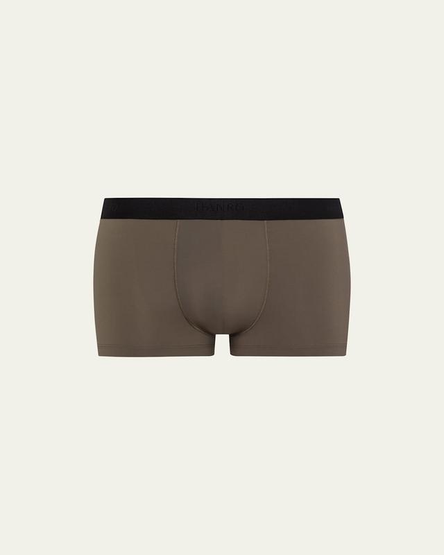 Hanro Micro Touch Boxer Brief (Slate ) Men's Underwear Product Image