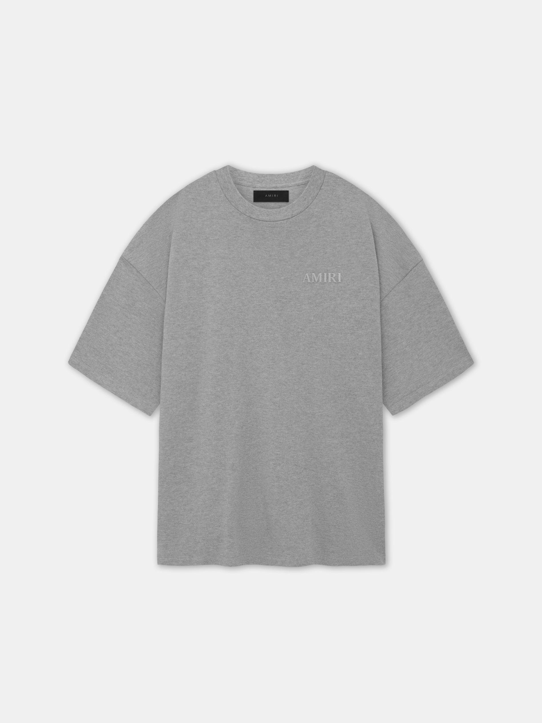 AMIRI OVERSIZED TEE - Grey Male Product Image