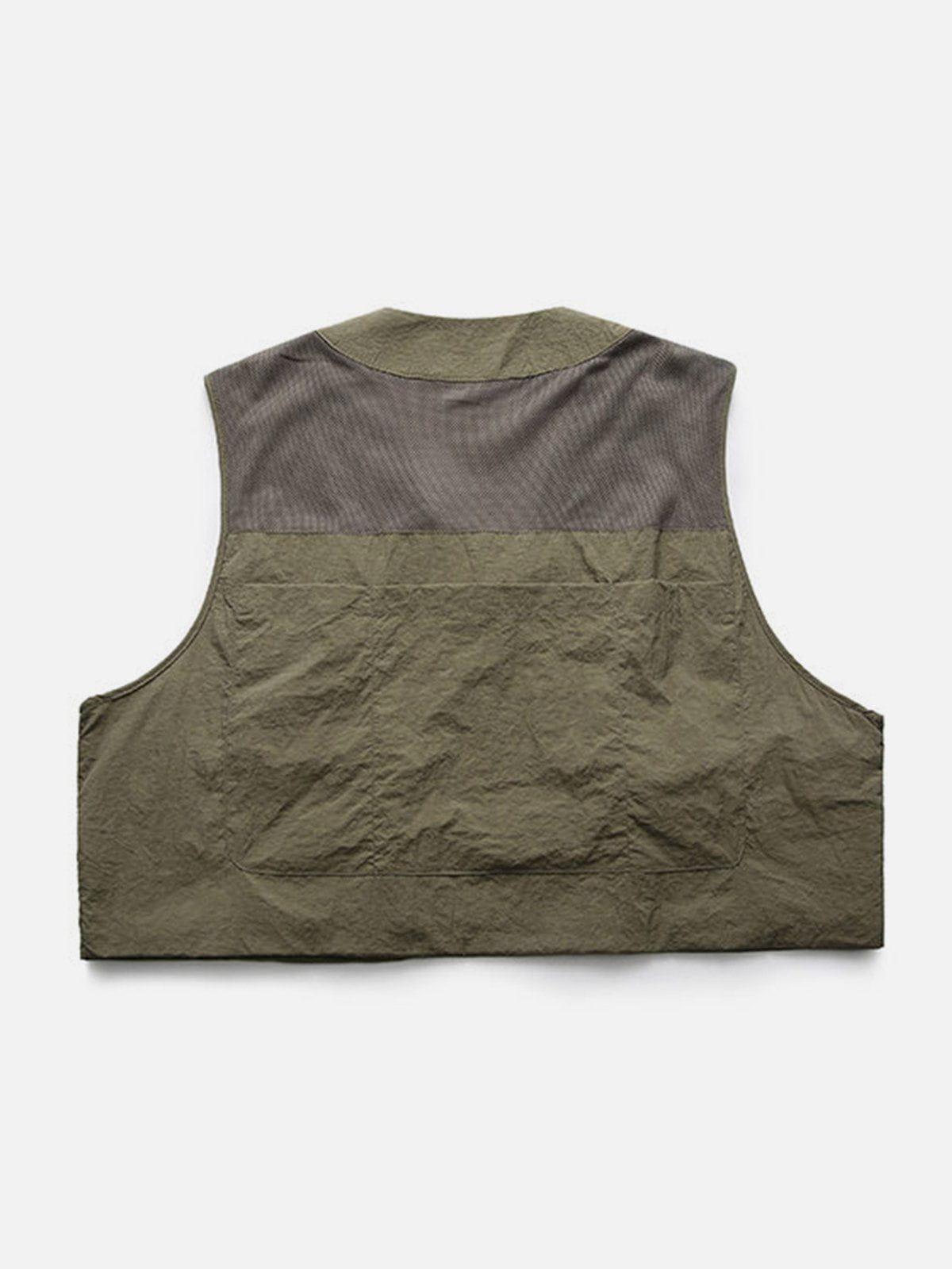 Aelfric Eden Patchwork Big Pocket Vest Product Image