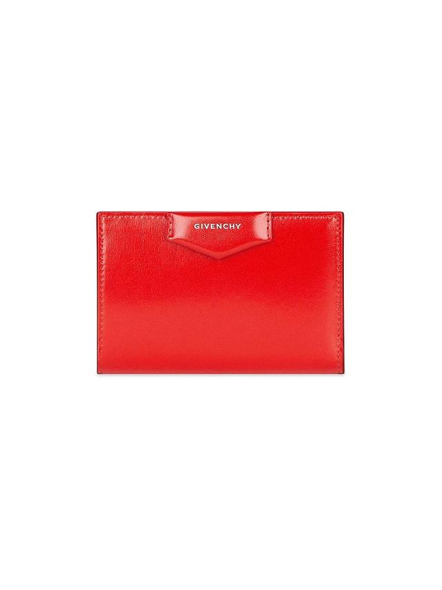 Womens Antigona Wallet In Box Leather Product Image