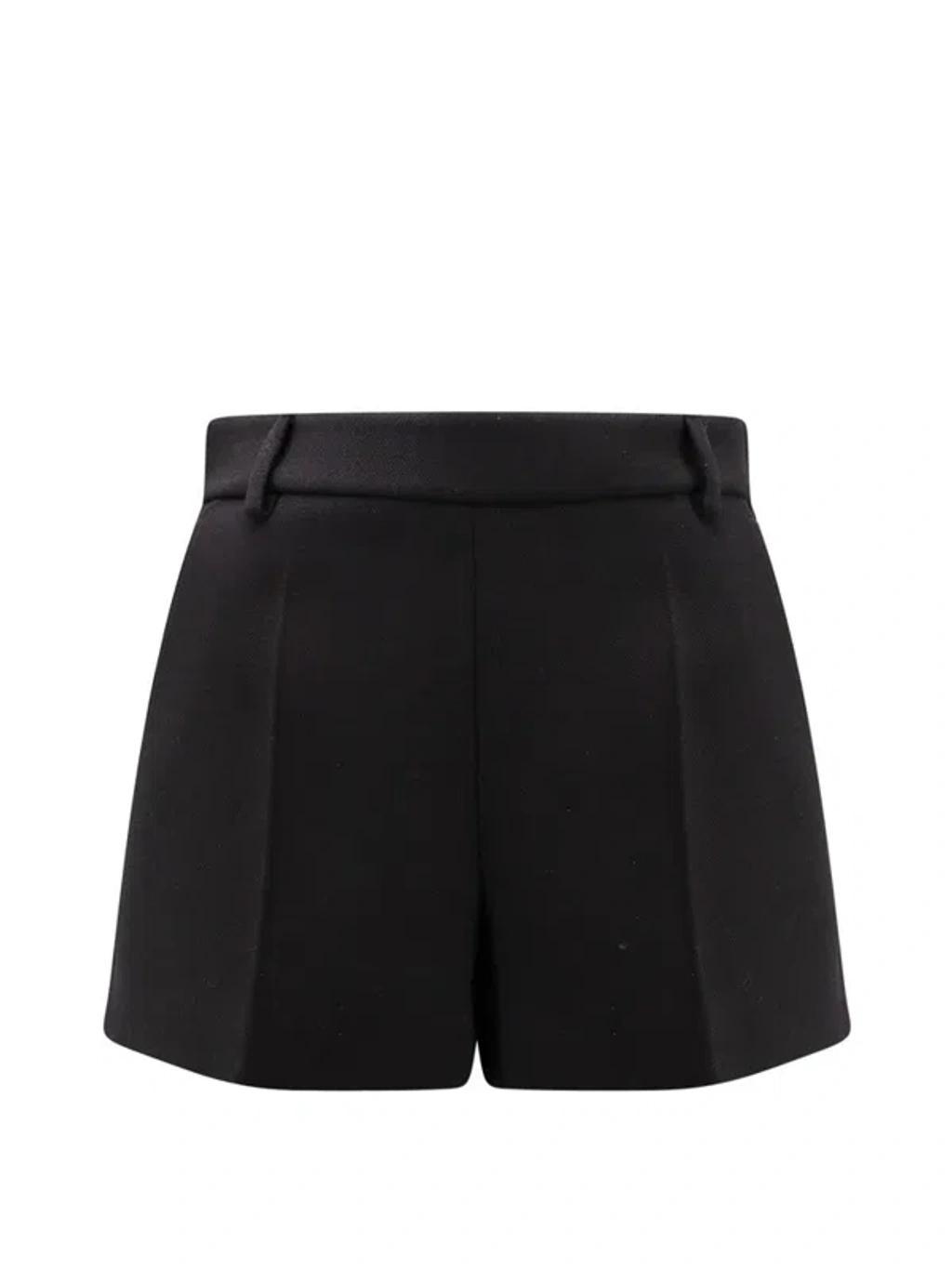 Logo Detailed Shorts In Black Product Image