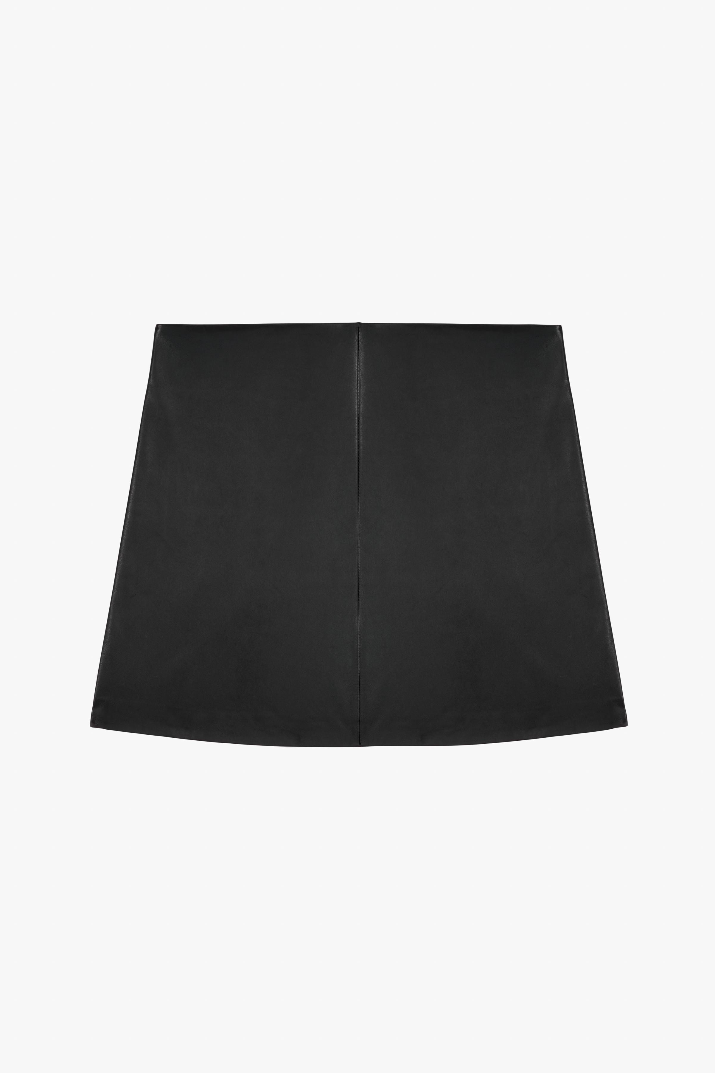 LEATHER MINI SKIRT X STEFANO PILATI Product Image