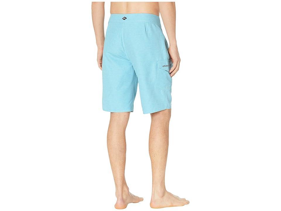 O'Neill Santa Cruz Solid 2.0 Boardshorts (Cyan 1) Men's Swimwear Product Image