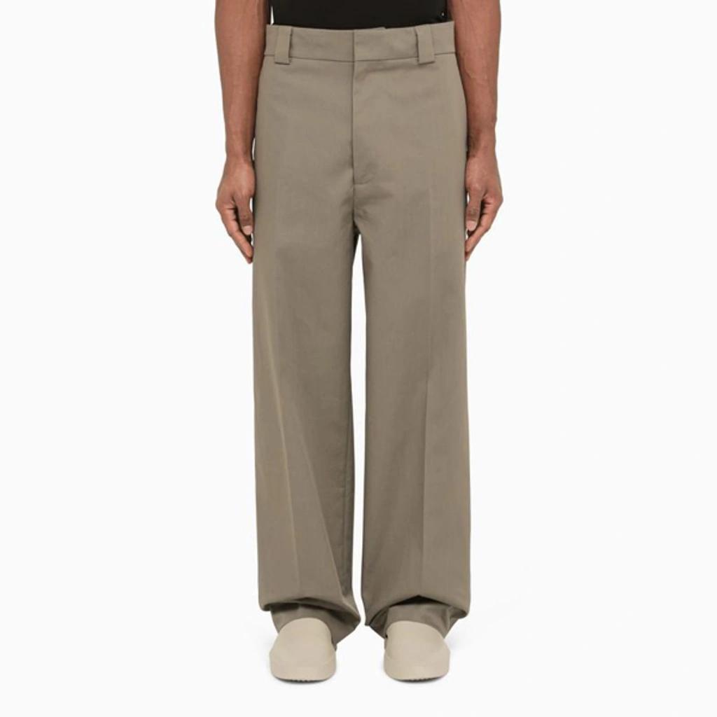 FEAR OF GOD Eternal Baggy Trousers Grey In Brown Product Image