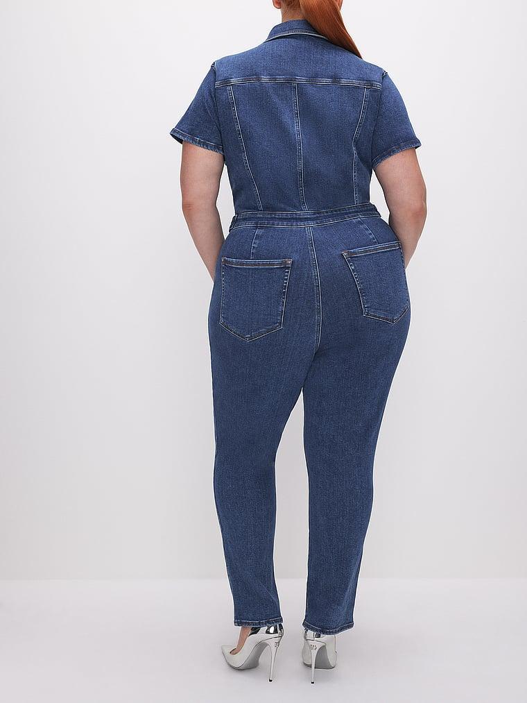 Fit For Success Denim Jumpsuit Product Image