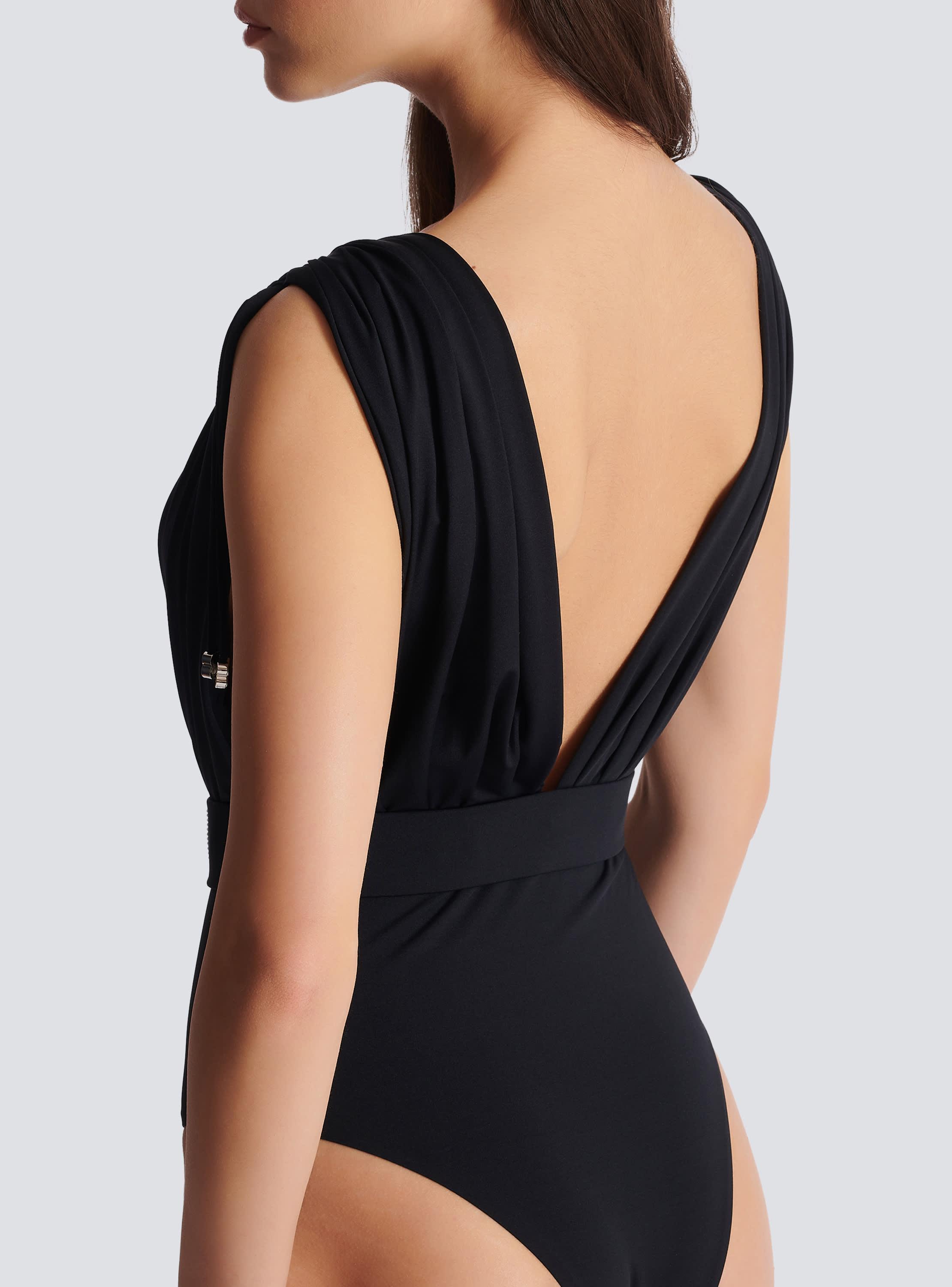 Draped swimsuit Product Image