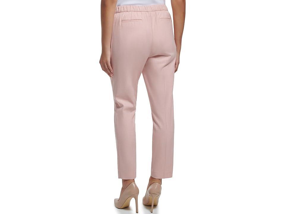 Tommy Hilfiger Solid Sutton Pants (Misty Rose) Women's Casual Pants Product Image