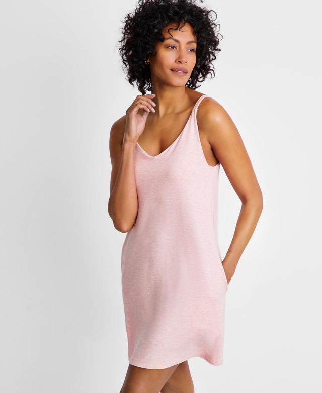 Women's Fluid Knit Solid Tank Chemise, Created for Macy's Product Image