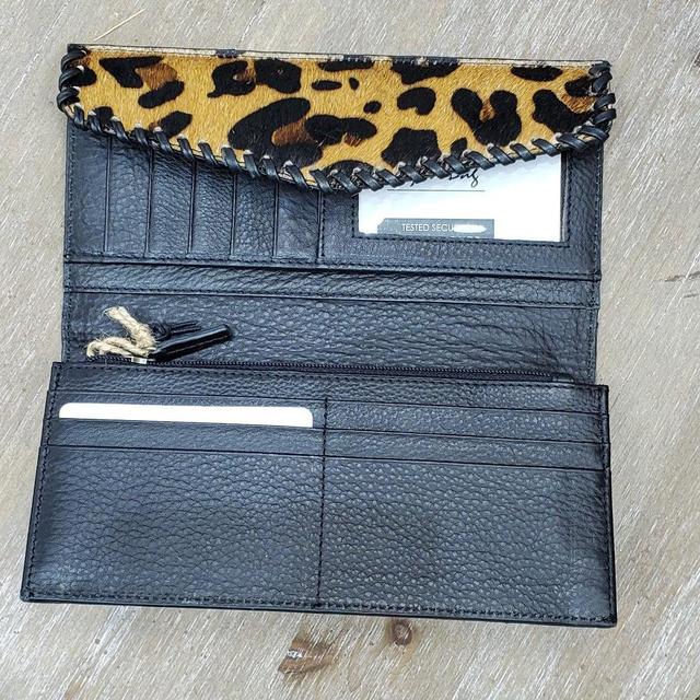 Amber Leopard Envelope Wallet* Product Image