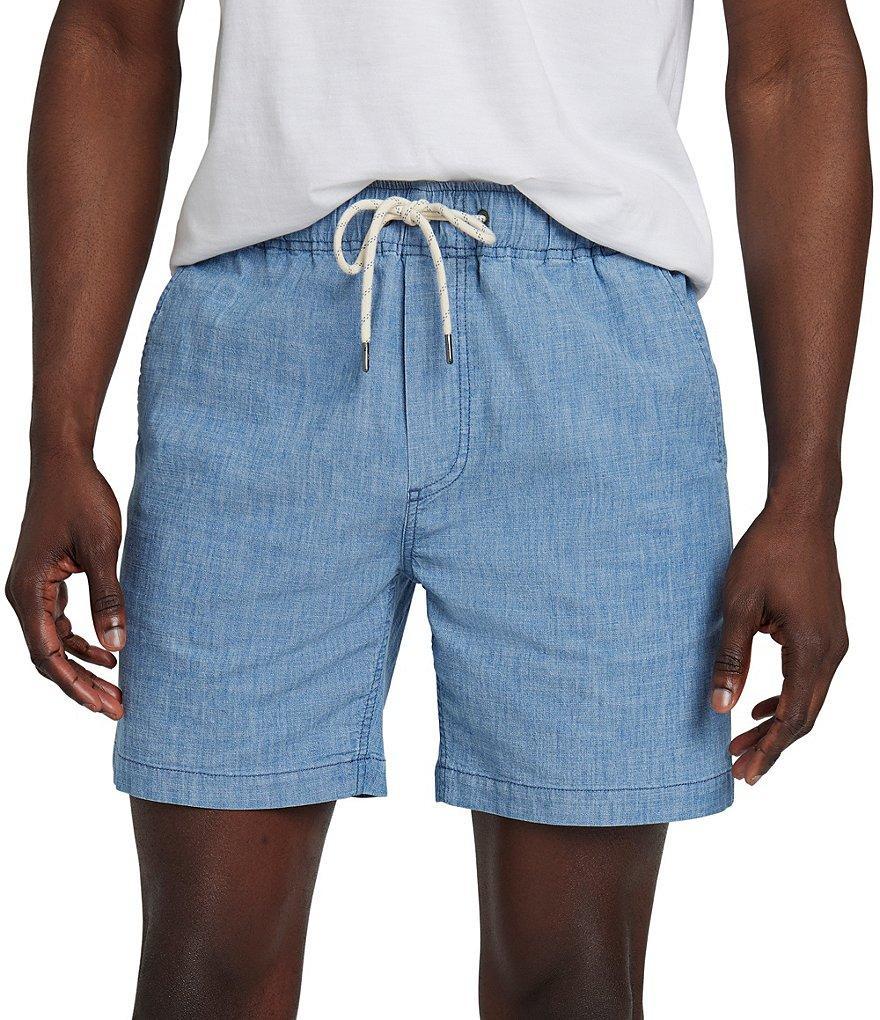 Faherty EssentialLinen Blend 6.5#double; Inseam Shorts Product Image