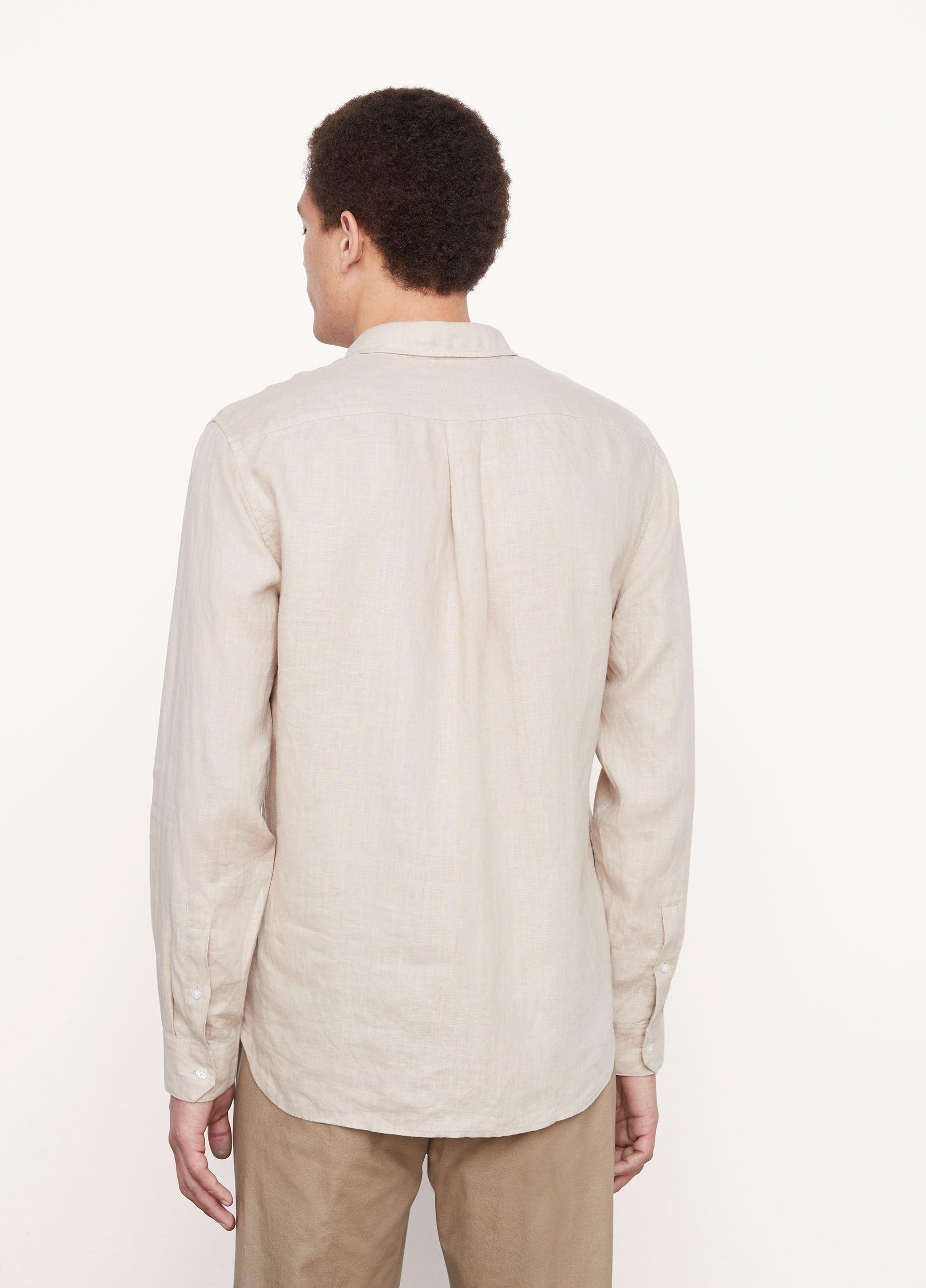 Linen Long-Sleeve Shirt Product Image