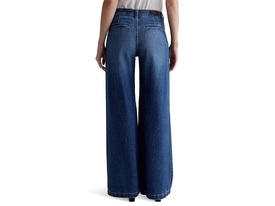 AG Jeans Pleated Stella Wide Leg Palazzo in Provence (Provence) Women's Jeans Product Image