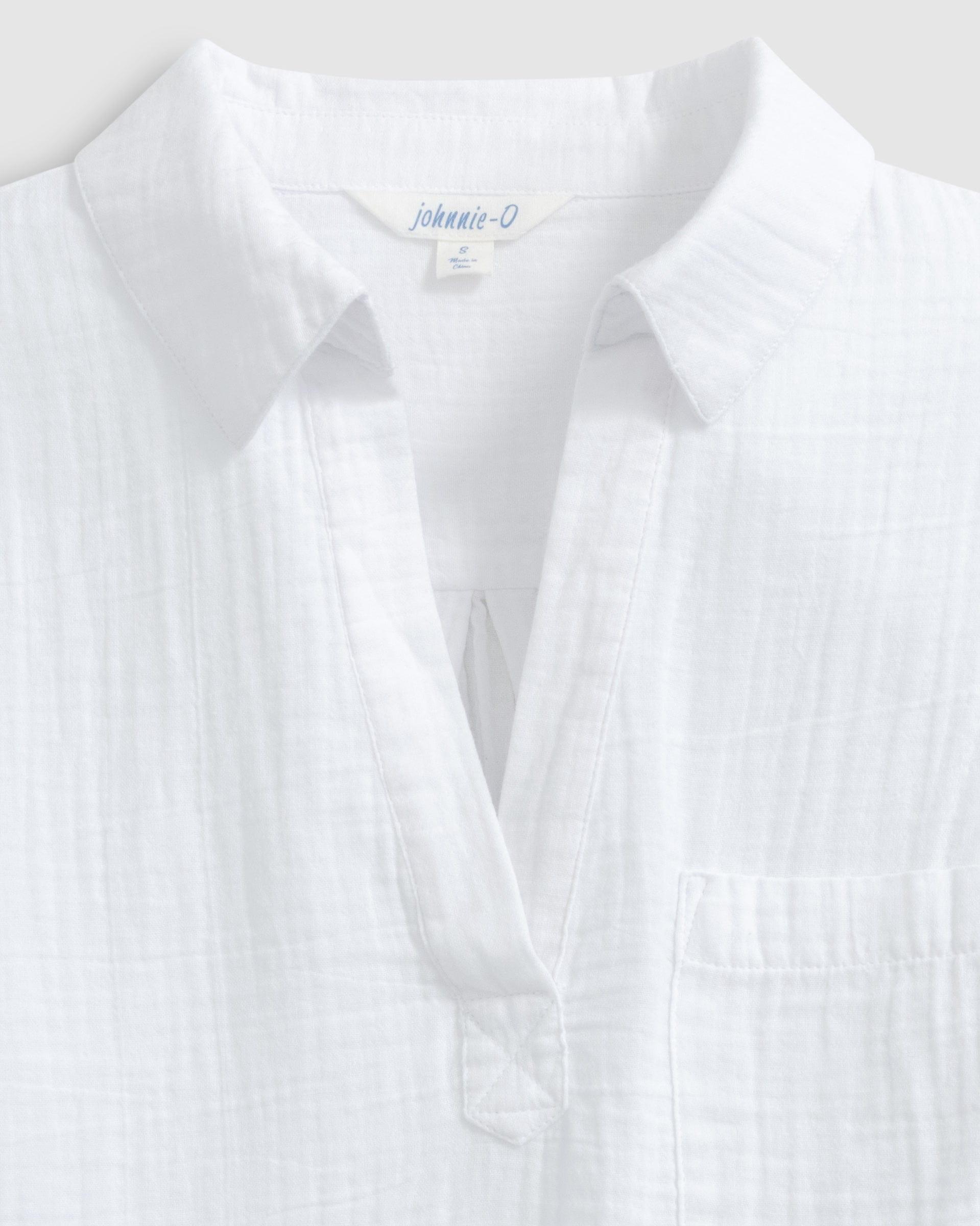 Vita Woven Cotton Shirt Female Product Image