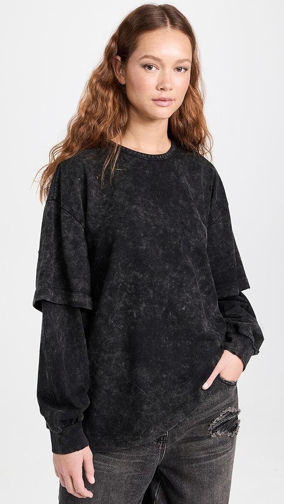 Juun. J Destroyed Layered T-Shirt | Shopbop Product Image