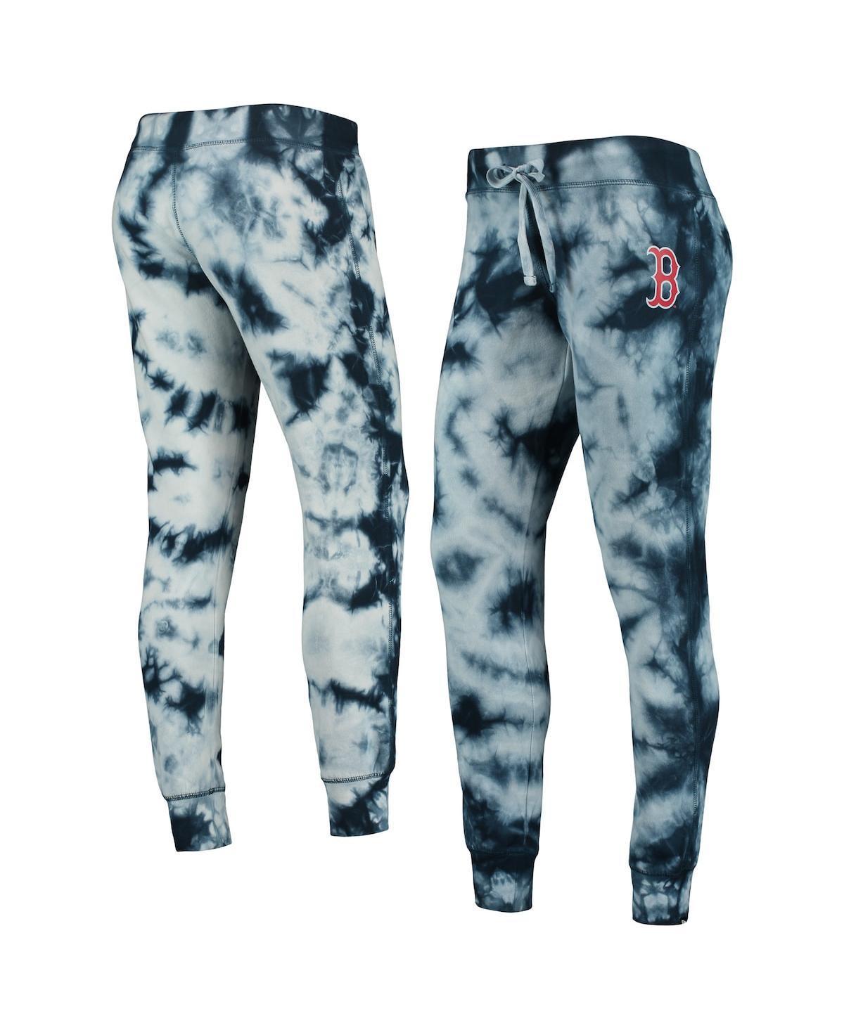 Womens New Era Navy Boston Red Sox Tie-Dye Jogger Pants Product Image