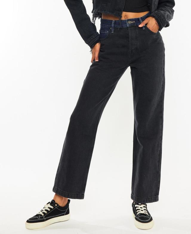 Kancan Womens High Rise 90s Boyfriend Jeans Product Image