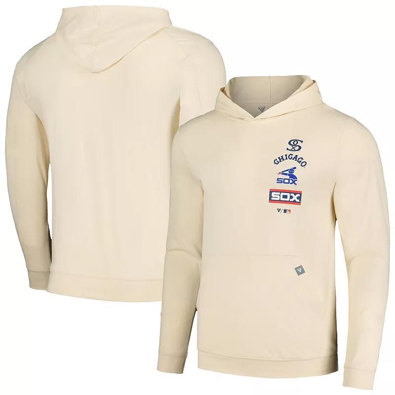 Mens Levelwear Cream Chicago White Sox Base Line Pullover Hoodie Product Image