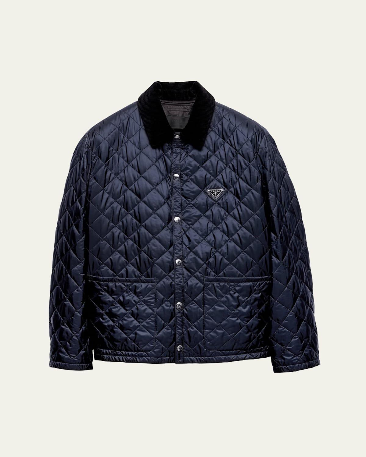 Mens Quilted Re-Nylon Jacket Product Image