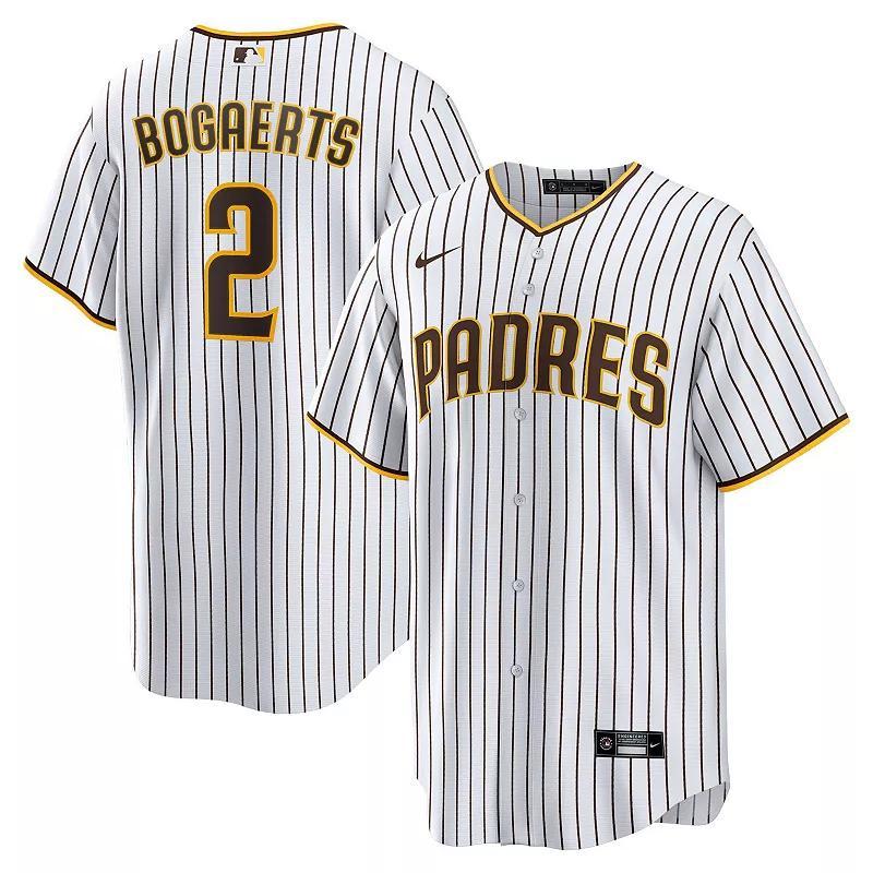 Mens Nike Xander Bogaerts /Brown San Diego Padres Home Official Replica Player Jersey product image