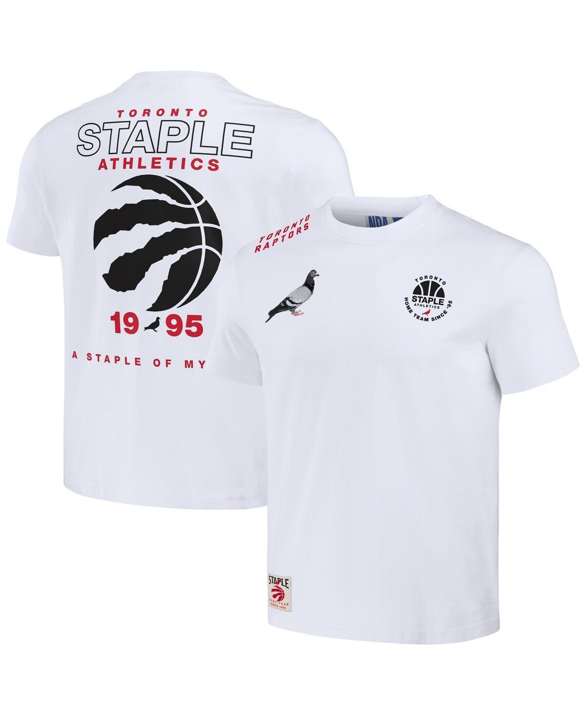 Mens NBA x Staple White Toronto Raptors Home Team T-Shirt Product Image