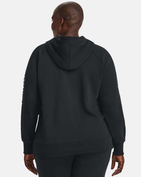 Women's UA Rival Fleece Big Logo Hoodie Product Image