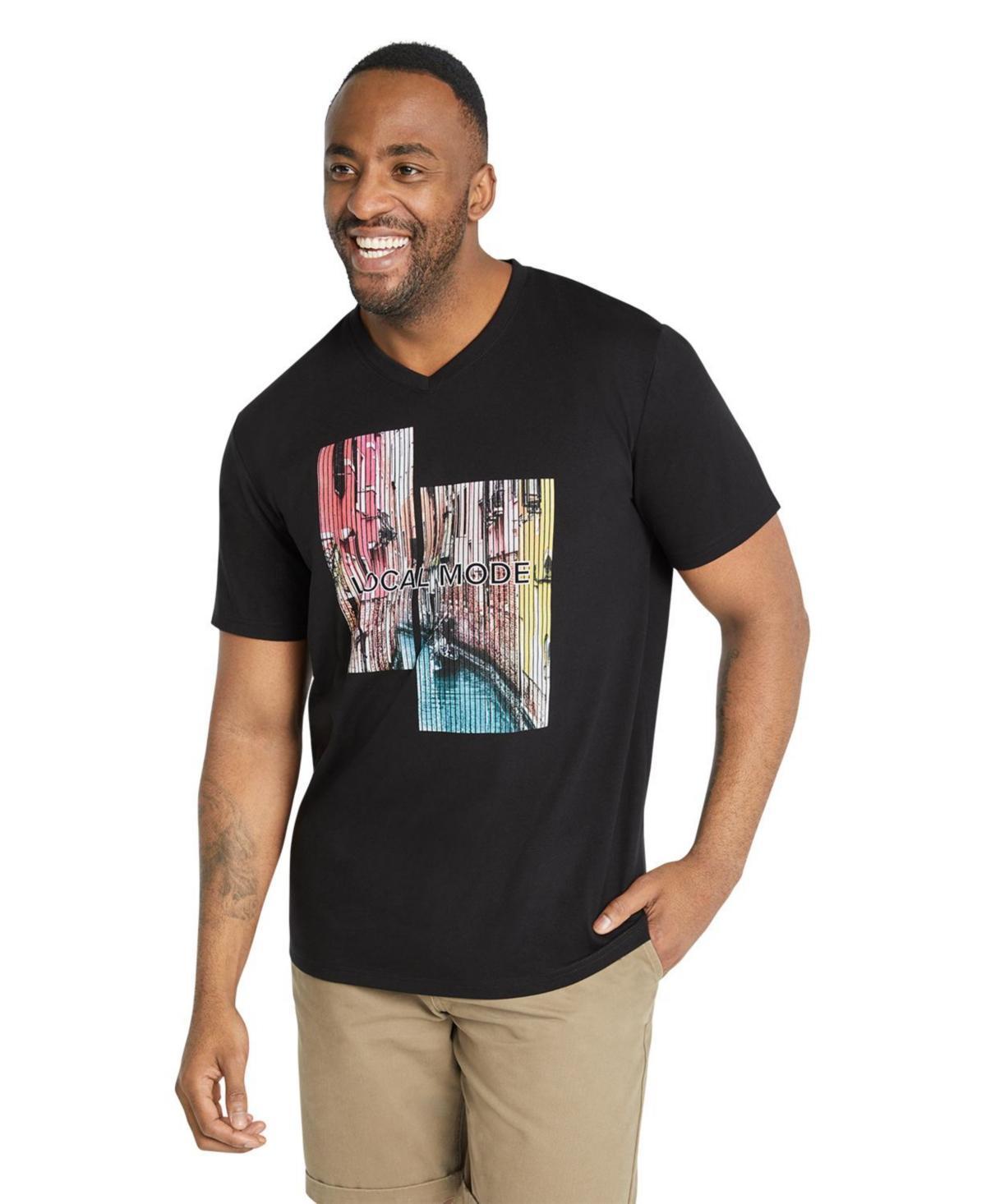 Johnny Bigg Mens Venice Streets V Neck Tee Product Image