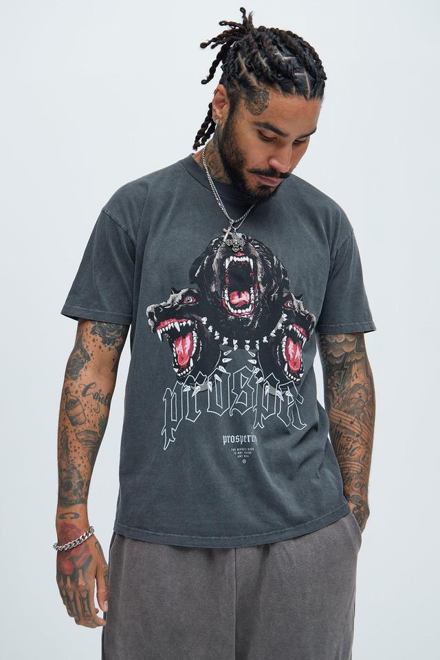 Prosper Vintage Short Sleeve Tee - Black Product Image