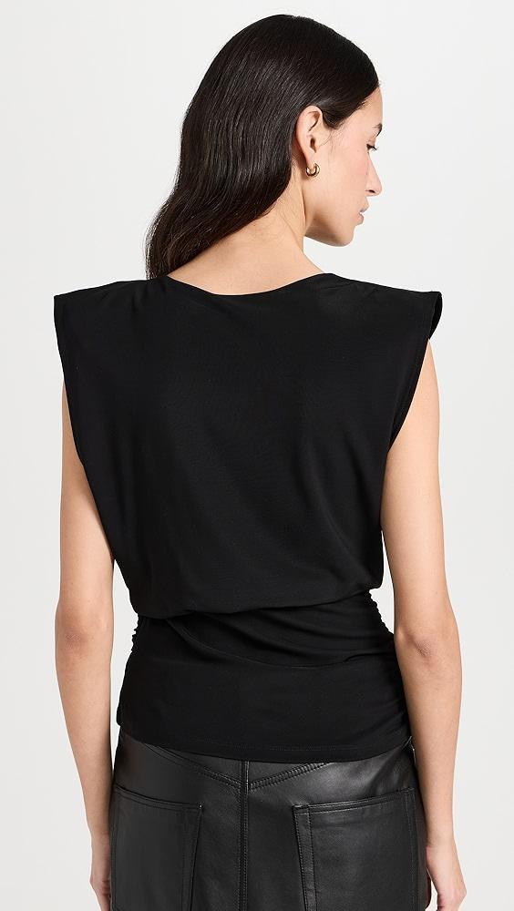 SIMKHAI Daton Draped Top | Shopbop Product Image