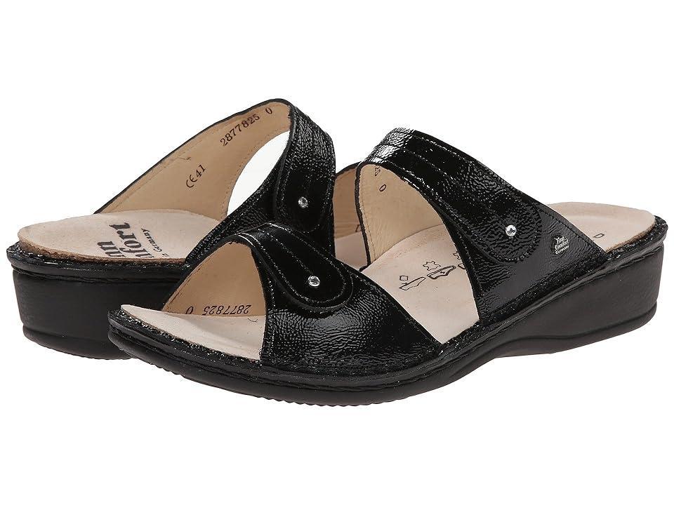 Finn Comfort Catalina - 2538 Patent Soft Footbed) Women's Slide Shoes Product Image