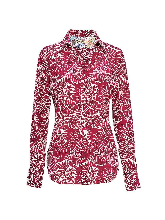 Womens Gabriela Printed Shirt Product Image