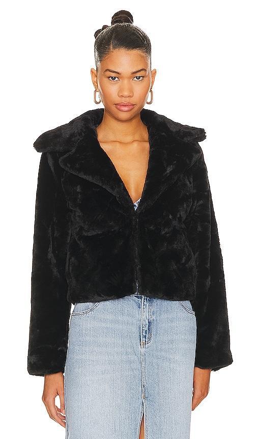 MORE TO COME Payton Faux Fur Jacket Size L, S, XS, XXS. Product Image