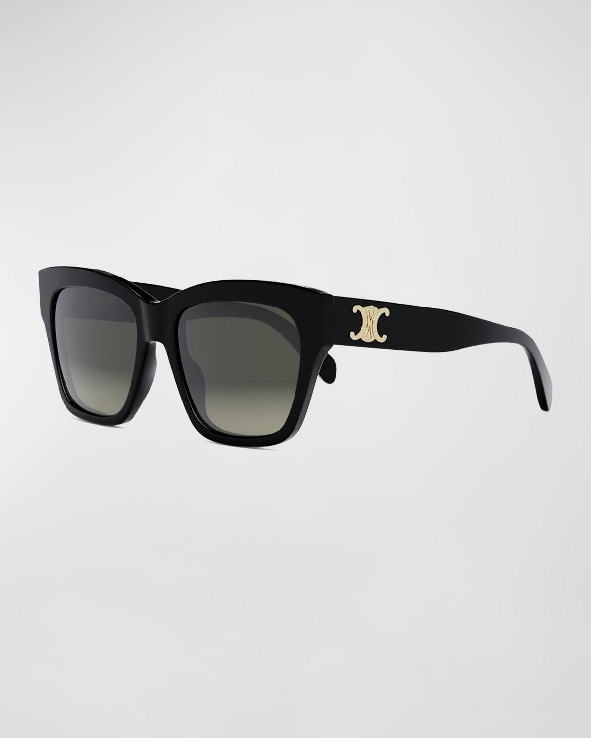 CELINE Triomphe 55mm Round Sunglasses Product Image