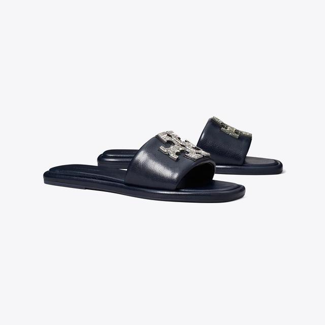 Double T Deco Sport Slide: Women's Shoes | Sandals | Tory Burch EU Product Image