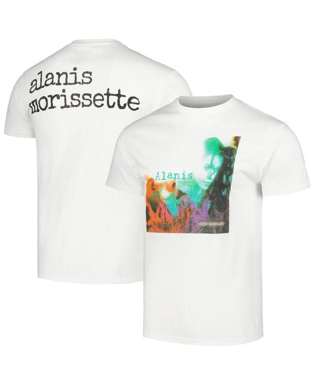 Mens White Alanis Morissette Jagged Little Pill T-shirt Product Image