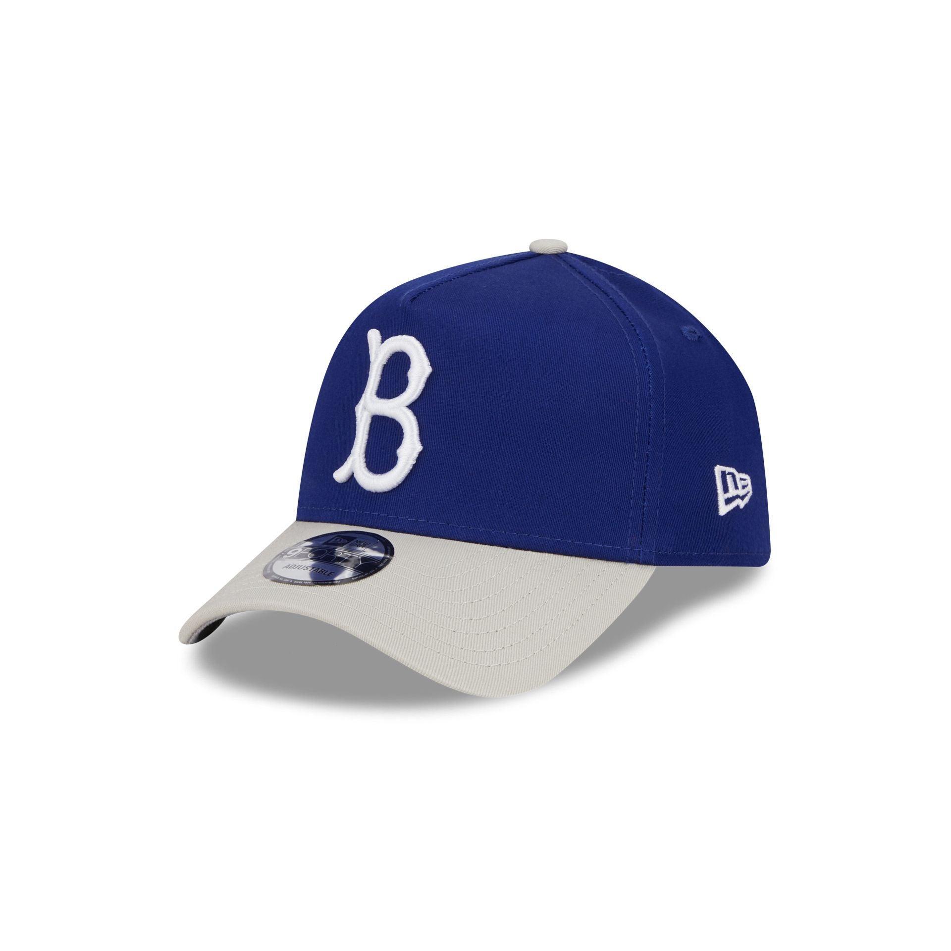 Brooklyn Dodgers Coop Logo Select 9FORTY A-Frame Snapback Hat Male Product Image