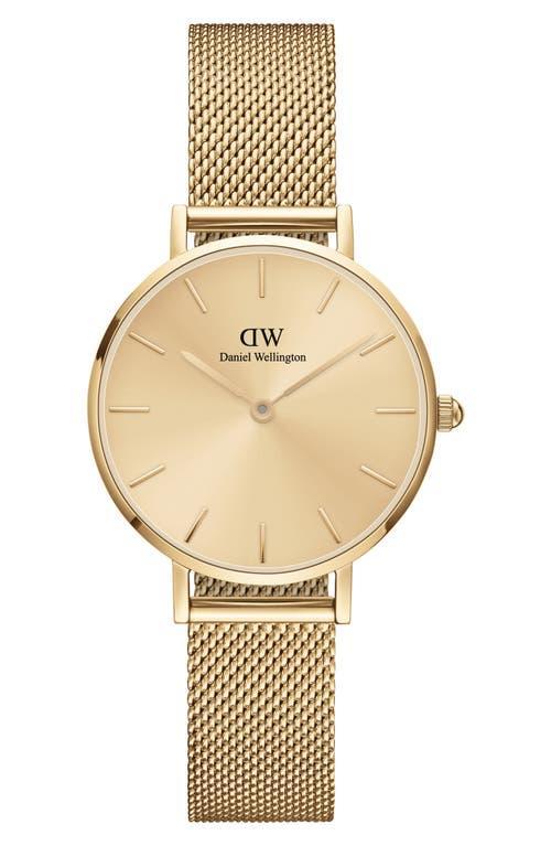 Daniel Wellington Womens Petite Unitone Rose Gold-Tone Stainless Steel Watch 28mm Product Image