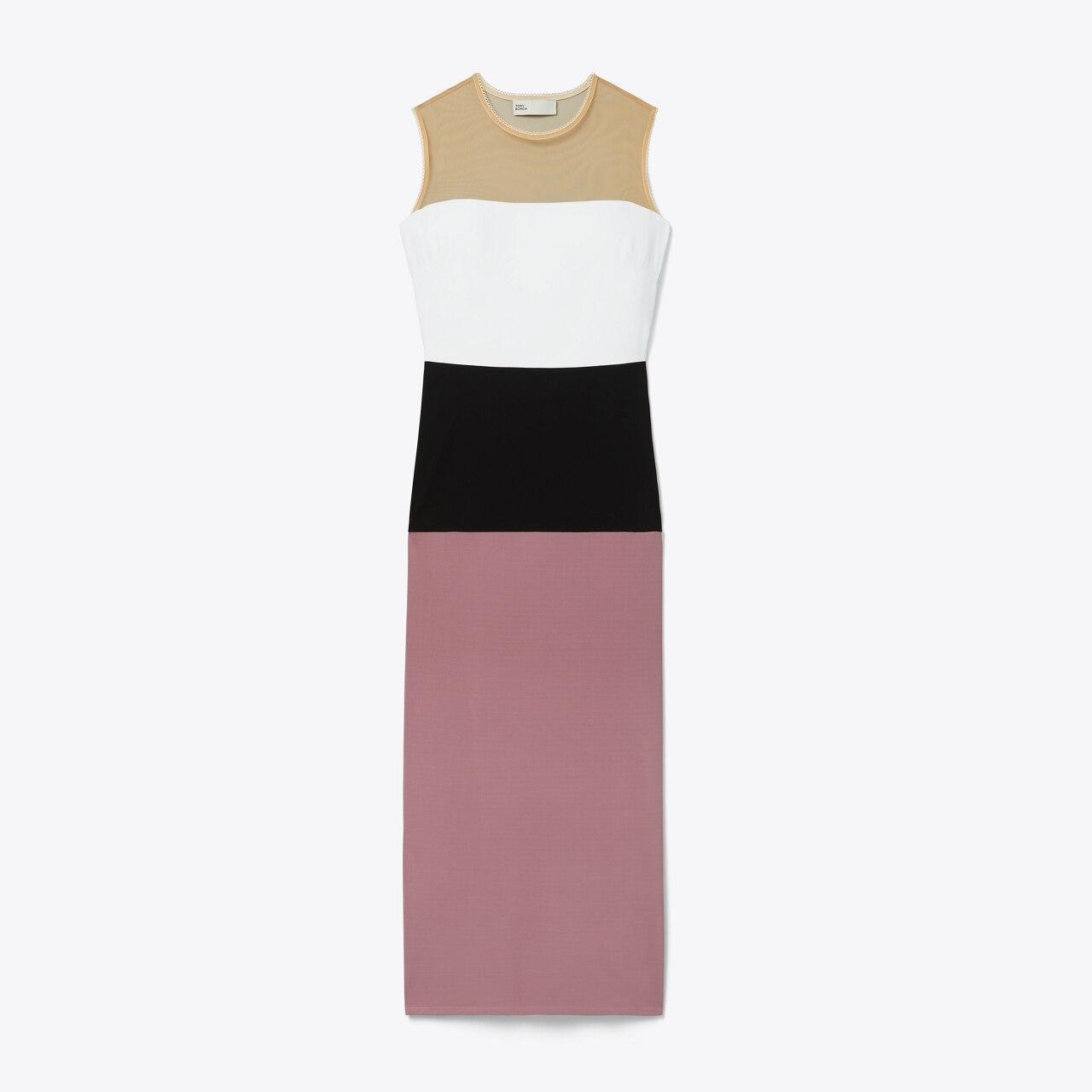 Colorblock Jersey Dress Product Image