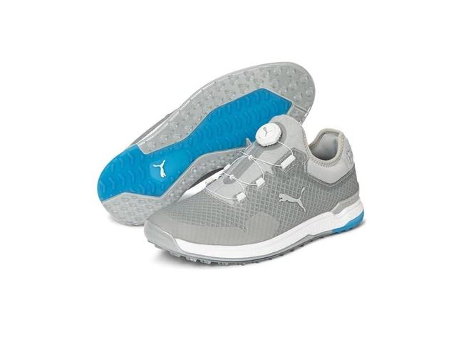 PUMA Golf Proadapt Alphacat Disc Golf Shoes (High-Rise/Puma Silver/Ibiza Blue) Men's Golf Shoes Product Image