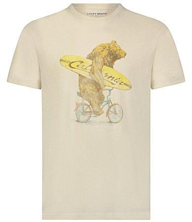 Lucky Brand Surf Bear Short Sleeve Graphic T Product Image