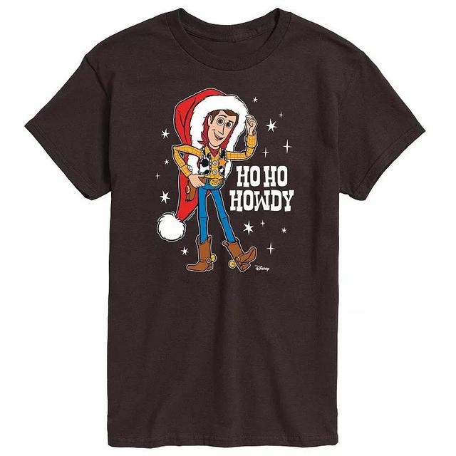 Disney / Pixars Toy Story Woody Mens Ho Ho Howdy Graphic Tee Product Image