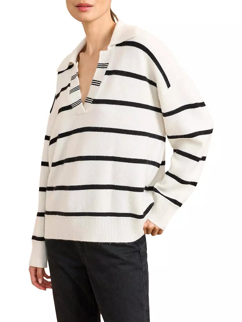 Womens Striped Sweater Product Image