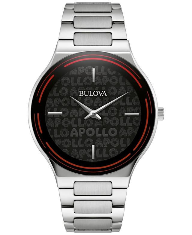 Bulova x Apollo Mens Stainless Steel Bracelet Watch 43mm - Special Edition Product Image