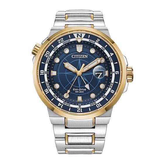 Citizen Mens Endeavor Three Hand Stainless Steel Bracelet Watch Product Image