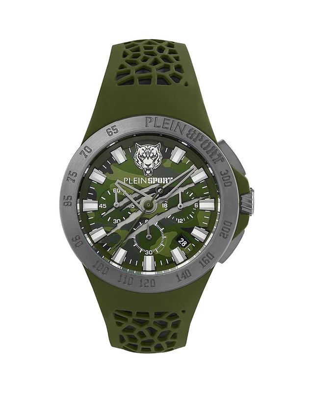 Philipp Plein Thunderstorm Quartz Chronograph Silicone Band Mens Watch Product Image