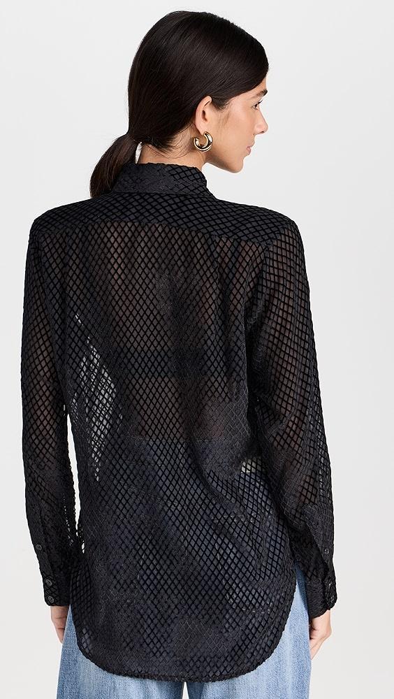 rag & bone Lila Burnout Shirt | Shopbop Product Image