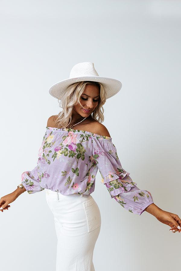 Festival Weather Floral Top Product Image