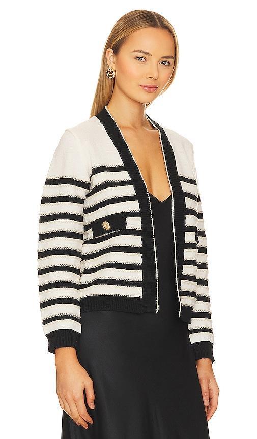 Line & Dot Kammi Cardigan in Ivory. - size M (also in L, S, XS) Product Image